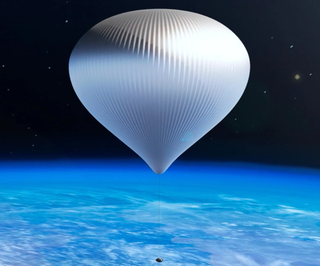 Viagem ao espaço de balão deve sair do papel ano que vem