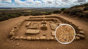 Arqueólogos desenterram um túmulo com mais de 1.000 anos, cheio de ouro e símbolos sagrados que surpreendem os especialistas