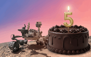 Rover Perseverance, da NASA, completa cinco anos em Marte