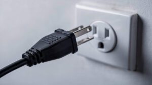 Por que algumas tomadas têm dois pinos de tamanhos diferentes?