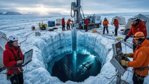 Cientistas descobrem vida produzindo oxigênio no escuro total abaixo do gelo