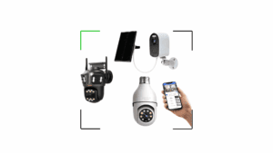 Câmeras de segurança em oferta para monitoramento remoto