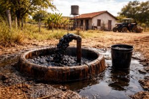 Agricultor pode ter encontrado petróleo no interior do Ceará