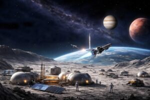 NASA detalha planos para base lunar e nave nuclear 