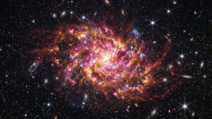 O telescópio James Webb detecta química orgânica complexa além da Via Láctea