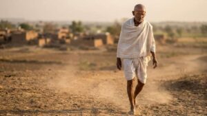 Mahatma Gandhi, líder político e espiritual: “Se você quer mudar o mundo, comece por você.”