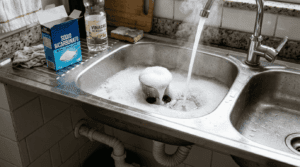 Desentupa canos rapidamente usando apenas 3 ingredientes poderosos