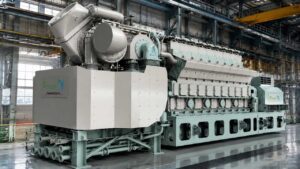 O motor japonês que roda com hidrogênio e gera energia