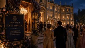 Durante uma noite especial, será possível viver o universo de “Bridgerton” neste palácio português