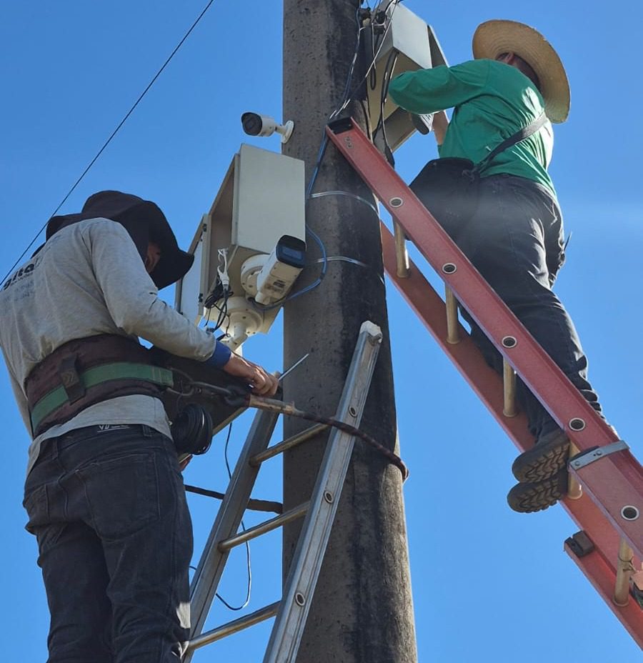 Manutenção das câmeras de monitoramento é intensificada em Terra Nova do Norte