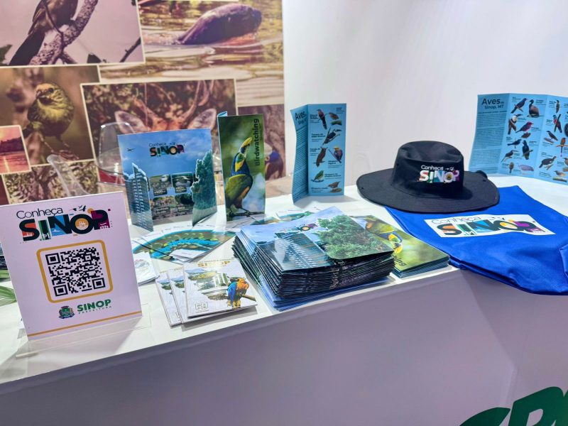 Sinop participa do maior encontro de observação de aves e natureza da América Latina em São Paulo