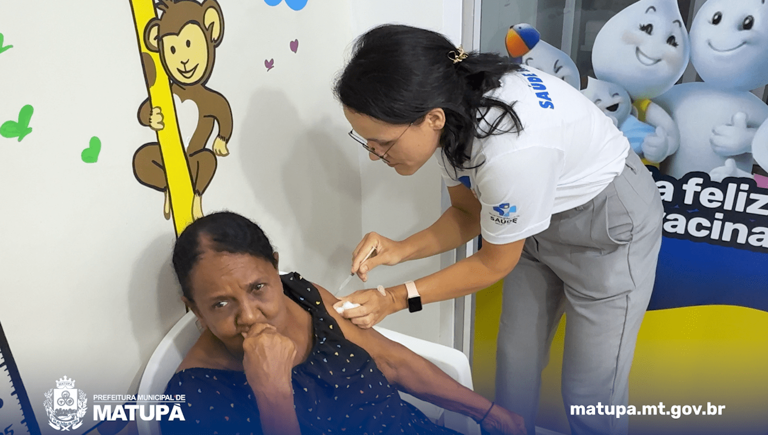 Vacinação contra a gripe foi um sucesso em Matupá