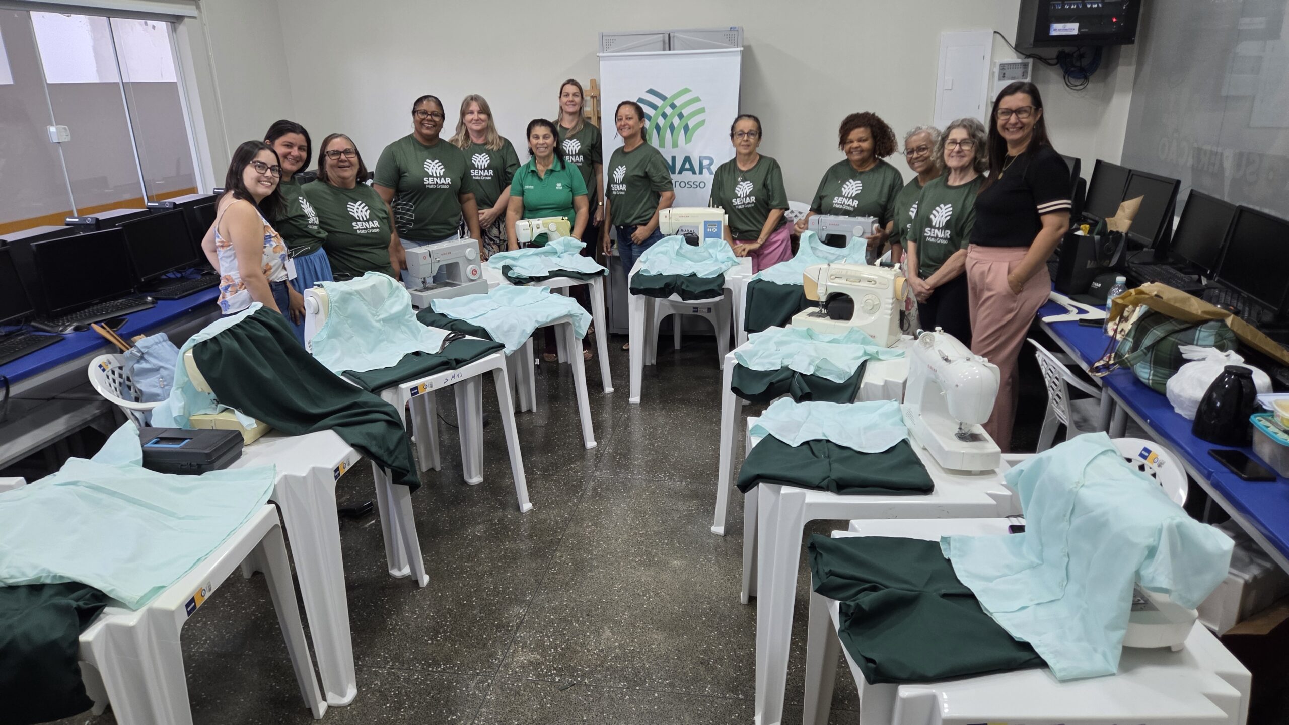 Encerramento do Curso de Artesanato em Tecidos – Confecção de Vestuário