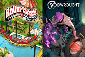 Jogos grátis na Epic: RollerCoaster Tycoon 3 e Voidwrought