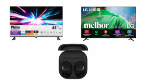 Ofertas do dia: celular Galaxy, fones de ouvido, Smart TVs e mais itens em promoção