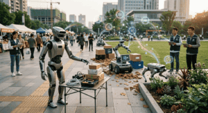 China está criando robôs que aprendem com o mundo real