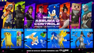 Fortnite Override terá Sonic, Pac-Man, Mega Man, Kingdom Hearts, Persona 5 e mais