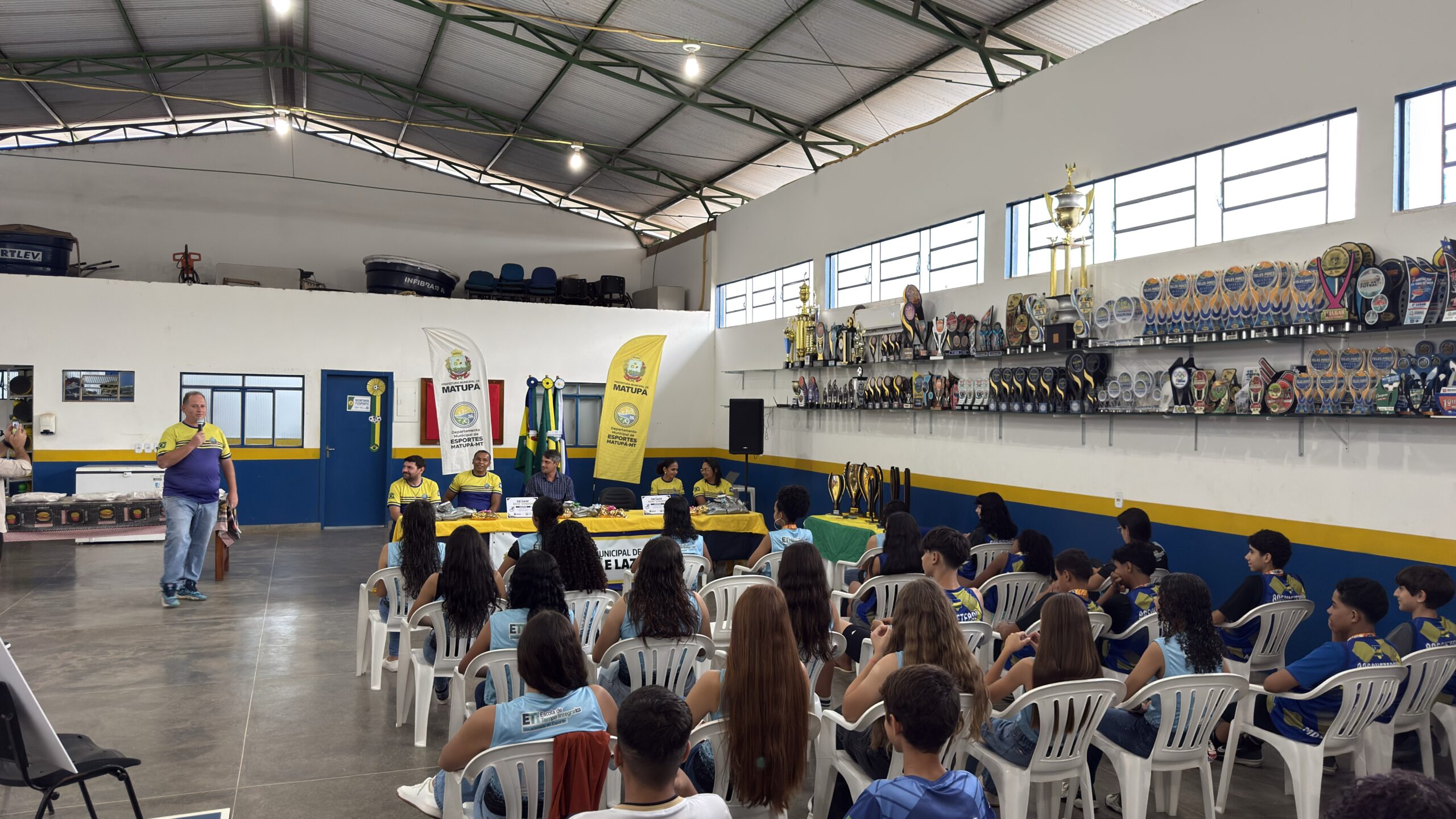 1º Encontro dos Talentos Esportivos de Matupá valoriza atletas e profissionais do esporte