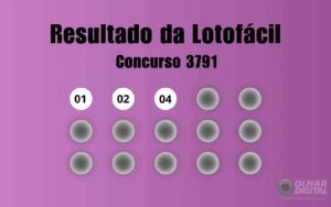 Resultado da Lotofácil de hoje: veja números e ganhadores do concurso 3791 (segunda, 28/09)
