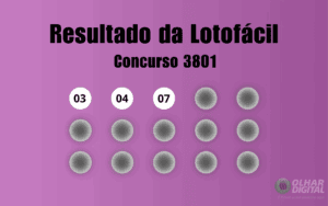 Lotofácil hoje: veja números e ganhadores do 3801 (sexta, 09/10)