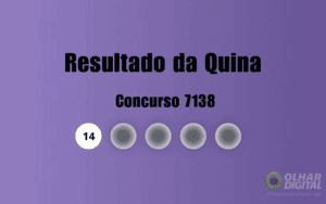 Quina hoje: veja números e ganhadores do 7138 (quinta, 08/10)