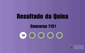 Resultado da Quina de hoje: veja números e ganhadores do concurso 7151 (sábado, 24/10)