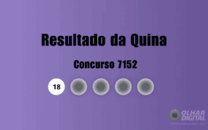 Quina hoje: veja números e ganhadores do 7152 (segunda, 26/10)