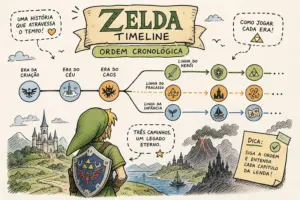 Cronologia de Zelda: a ordem oficial dos jogos explicada (2026)